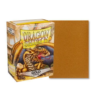 DRAGON SHIELD GOLD MATTE (100)