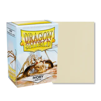 DRAGON SHIELD MATTE IVORY 100CT