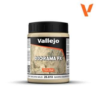 VALLEJO Light Brown Mud