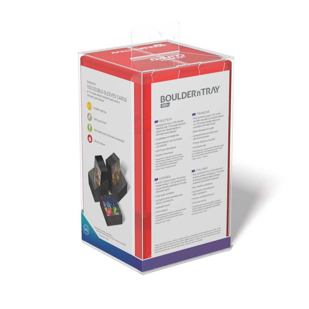 Ultimate Guard Boulder'n'Tray 100+ - Ruby - Bild 3