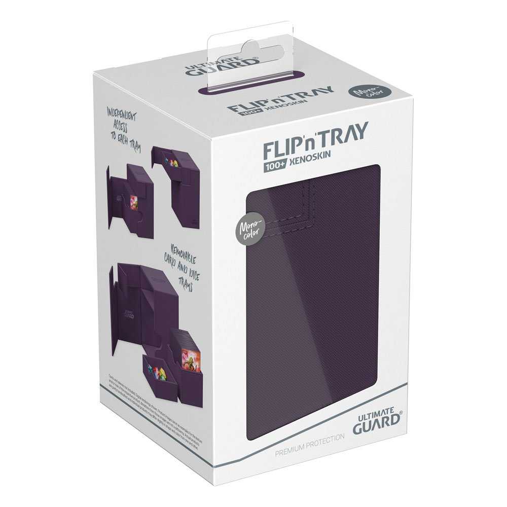Ultimate Guard Flip'n'Tray 100+ Xenoskin - Purple - Bild 3