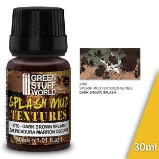 SPLASH MUD TEXTURES - DARK BROWN