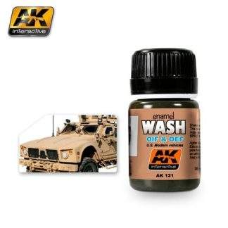 AK ENAMEL WASH OIF AND OEF