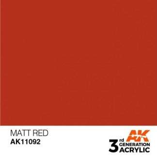 AK MATT RED