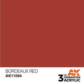 AK BORDEAUX RED