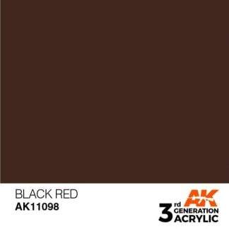 AK BLACK RED