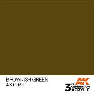 AK BROWNISH GREEN