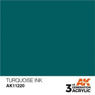 AK TURQUOISE INK
