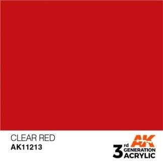 AK CLEAR RED