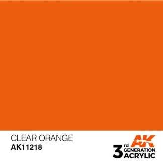 AK CLEAR ORANGE