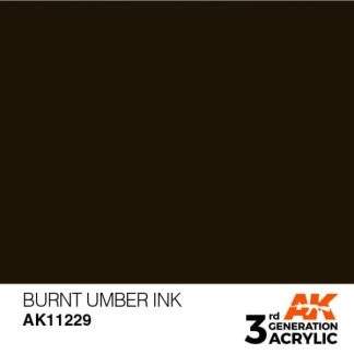 AK BURNT UMBER INK