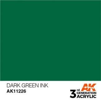 AK DARK GREEN INK