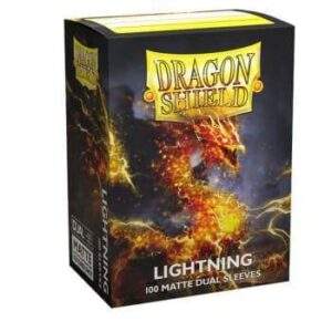 DRAGON SHIELD MATTE DUAL LIGHTNING (100)