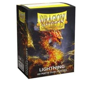 DRAGON SHIELD MATTE DUAL LIGHTNING (100)