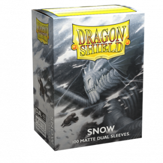 DRAGON SHIELD MATTE DUAL SNOW (100)