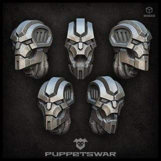 Cyber Skeleton Heads
