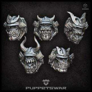 Samurai Orc Heads