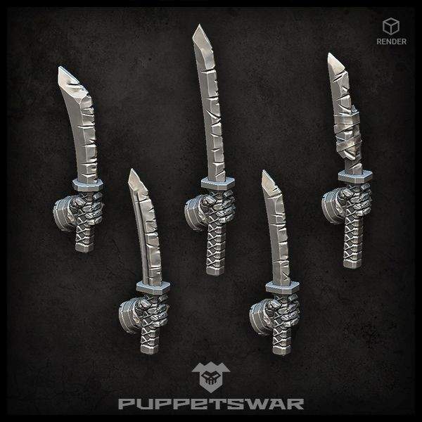 Orc Katanas (left)
