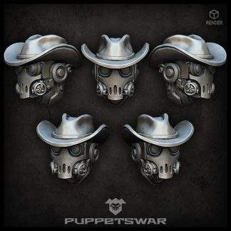 Cyber Gunslinger Heads