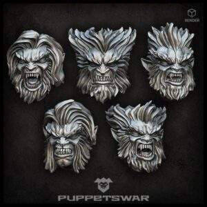 Werewolf heads