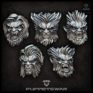 Werewolf heads
