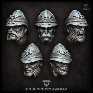 Colonial Troopers Heads