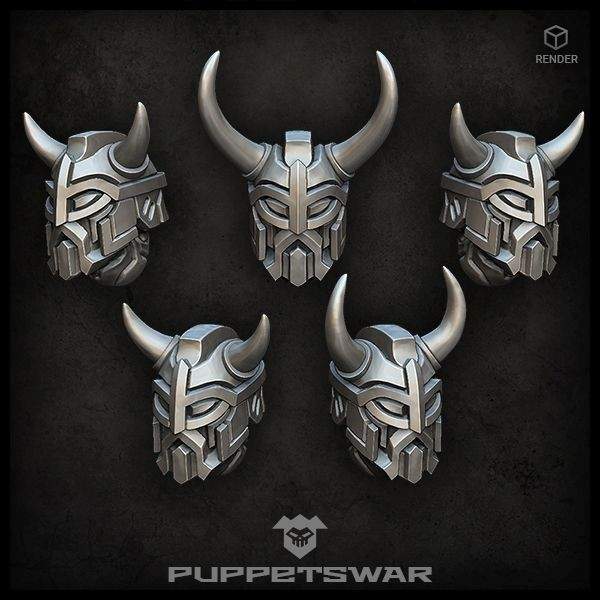 Not Viking helmets