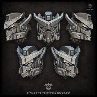 Mech Warrior helmets