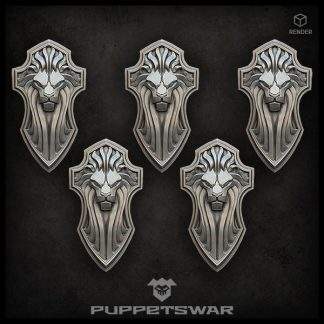 Lion Shields (left)