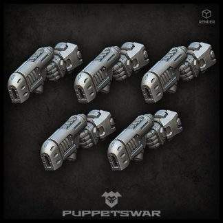 Plasma Pistols (left)