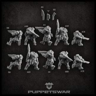 Stalker Troopers Bodies