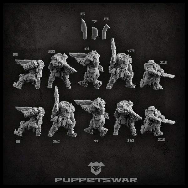 Stalker Troopers Bodies