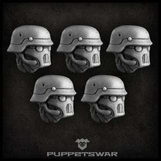 Masked Sturmpioniere heads