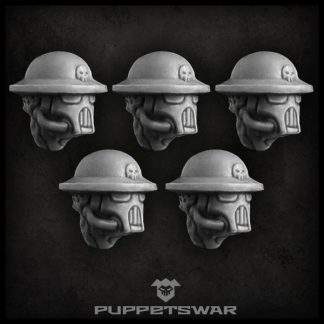 Masked Trench Troopers heads