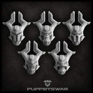 Blood Knights helmets