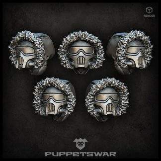 Masked Arctic Troopers heads