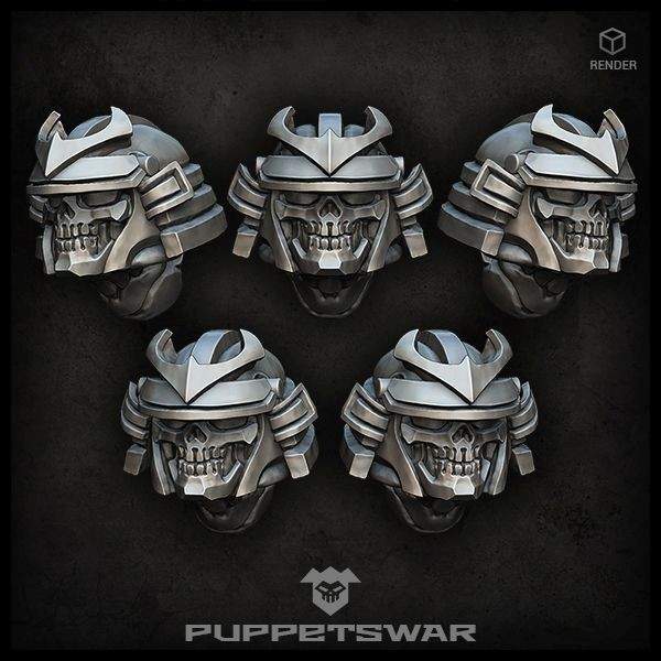 Samurai Reapers helmets