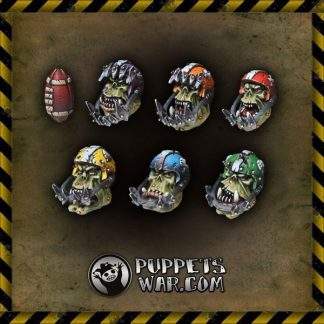 Orc Football Team heads