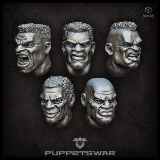 African heads