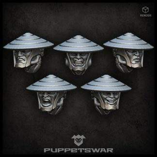 Ashigaru heads