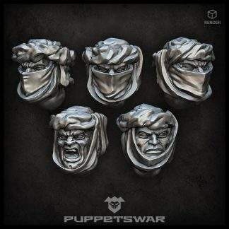 Desert Troopers heads