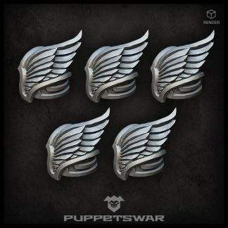 H.I. Wing Shoulder Pads (left)