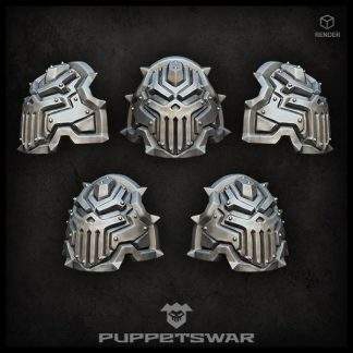 Iron Skull Shoulder Pads
