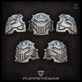 H.I. Iron Skull Shoulder Pads