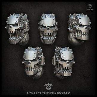 Iron Mutants Heads