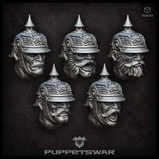 Prussian Troopers Heads