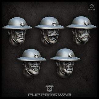 Trench Troopers heads