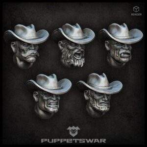 Gunslinger heads