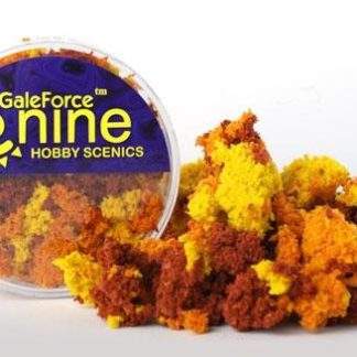 Hobby Round: Autumn 3 Color Clump Foliage Mix