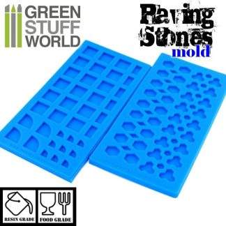 PAVING STONE SILICONE MOULD